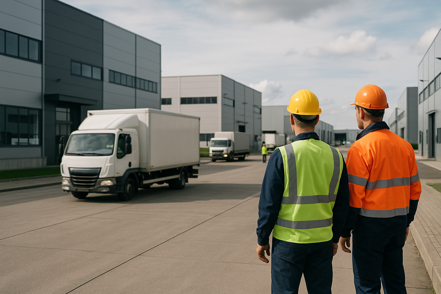 Area industriale con capannoni e logistica che rappresenta la trasformazione dei distretti produttivi