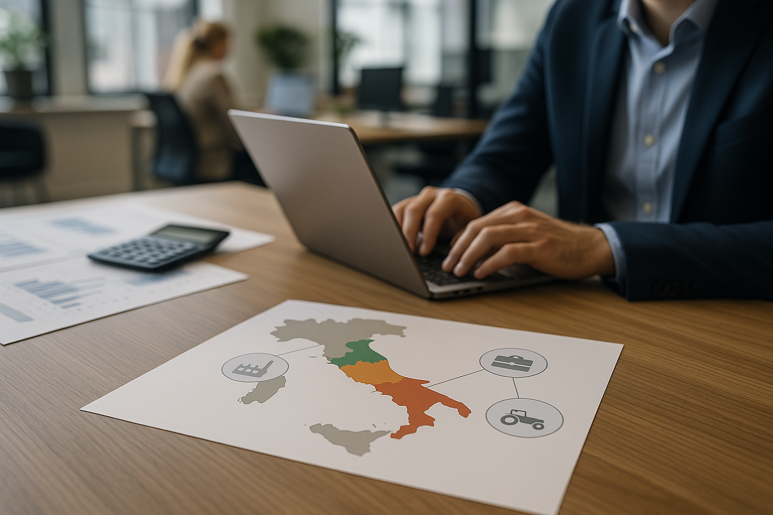 Confronto tra opportunità di lavoro in città, province e aree interne